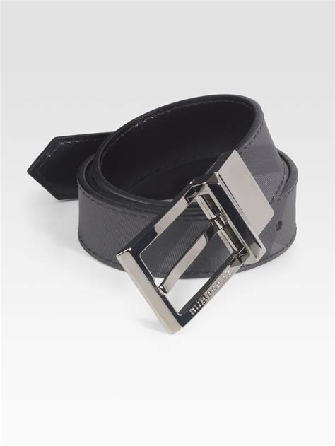 burberry reversible leather belt.